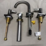 Kohler K-28125-4-BN Bathroom Sink Faucets. Fixed Price $110.00.
