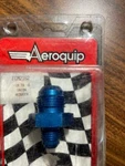 Aeroquip FCM2162 Union Reducer Adapter 10AN To 6AN Aluminum Fuel Water Fitting. Fixed Price $8.99.