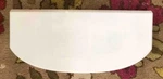 Kohler K-108692 White Toilet Tank Lid Cover Top 17 5/8" X 7/8" Small Flaw. Fixed Price $45.00.