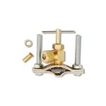 Plumb Pak 1/4 In Brass Saddle Valve PP25502LF. Fixed Price $17.99.