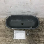 Kohler Iron Plains 33" Cast Bathroom Sink, Basalt 20213-FT. Fixed Price $449.99.