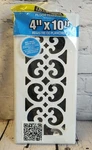 Decor Grates FS410-WH Floor Register, 4-INCH By 10-INCH White. Fixed Price $13.99.