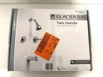 Glacier Bay Aragon 2-HANDLE 1-SPRAY Tub Shower Faucet Chrome (HD833X-0001). Fixed Price $31.89.