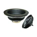 Keeney K5414BLK Stainless Steel Black Work Horse Sink Strainer 4-1/2 In.. Fixed Price $22.73.