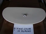 Kohler Serif Model Toilet Tank Lid Almond Color 1032188-47 New! 12A. Fixed Price $89.00.
