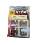Ridgid 37895, 2"-11 1/2 Tpi-rh Pipe Dies, 12-R H.s. Npt New. Fixed Price $69.99.