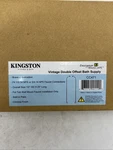 Kingston Brass Clawfoot Bathtub Double Offset Supply Polished Chrome. Fixed Price $29.99.