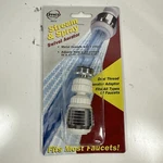 Danco White/chrome Stream & Spray Swivel Aerator - Dual Thread #88270 New. Fixed Price $17.00.