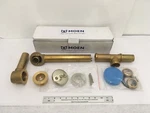 (1) New Moen Brass Trip-lever Tub Drain Assembly Brushed Nickel 90410BN. Fixed Price $96.90.