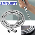 2M Shower Head Hose Handheld Extra Long Stainless Steel Bathroom Flexible Tube. Fixed Price $7.49.