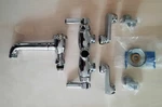 Chicago 886-CP Straight Service Sink Faucet Lever Polished Chrome Nos. Fixed Price $275.00.