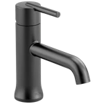 Delta Trinsic Bathroom Faucet Less Pop-up Matte Black-certified Refurbished. Fixed Price $196.58.