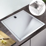 Hidden Bar Kitchen Sink Wear-resistant Indoor Outdoor W/ Faucet Stainless Steel. Fixed Price $169.02.