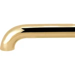 Alno A0012-PB/NL 12" Grab Bar Only Ada Compliant Unlacquered Brass. Fixed Price $151.96.