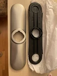 Genuine Moen Sink Faucet Deck Cover Plate Stainless 10 . Part Number 143154 New. Fixed Price $5.00.
