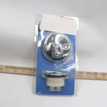Everbilt Trip Lever Tub Overflow Plate Fits 1-1/2" & 1-7/8" Bath Shoes 865180. Fixed Price $13.19.