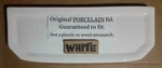 No Flaws White 20.75 X Kohler Sibley K4544 6948 4500 6777 Wall Tank Toilet Lid. Fixed Price $48.00.