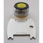 Chicago Faucet E12VPJKABCP 2.2 Gpm Outlet, 13/16"-27 Thread Size, Chrome, Brass. Fixed Price $29.15.