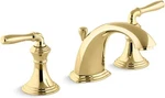 Kohler Devonshire Widespread Bath Sink Faucet- 394-4-PB- Polished Brass Finish. Fixed Price $318.95.