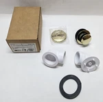 Watts 434PVD Bath Drain Ezy Touch Plumer's Pak 1-1/2" Sch 40 Polished Brass Trim. Fixed Price $24.00.