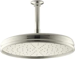 Kohler Traditional 8" Round Rain Showerhead K-45202-SN Polished Nickel New $595. Fixed Price $236.00.