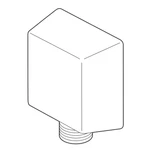 Delta 50570-PR Wall Supply Elbow For Hand Shower Hose, Lumicoat Chrome. Fixed Price $50.00.