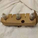 Pfister Brass Bathroom Sink Faucet Valve Body With 3 Handles Ports. Fixed Price $43.50.