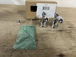 Delta RP64476 Victorian Two Metal Lever Handle Kit, Chrome *read*. Fixed Price $87.99.