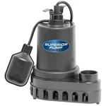 Superior Pump 92370 1/3 Hp Thermoplastic Submersible Sump With Tethered. Fixed Price $109.99.