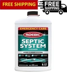 Roebic Laboratories Septic System Cleaner 32OZ - Emergency Care For Sluggish. Fixed Price $12.82.