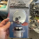 Danco 88966 Overflow Plate & Stopper Kit Chrome Finish. Fixed Price $12.00.