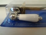 Plumbpak Flush Lever Premium Front Mount PP835-73 Chrome/white. Fixed Price $23.95.
