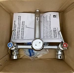 Chicago Faucets 897-RCF Service Sink Faucet, Rough Chrome, New Nib. Fixed Price $136.99.