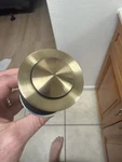 Delta Metal Pop Up Drain Assembly Less Push Rod Champagne Bronze RPZ6533CZ. Fixed Price $80.00.