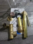 Keeney 606RB Trip Lever With Brass Pipe Bath Drain Assembly, 1-1/2-IN, Chrome. Fixed Price $23.99.