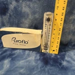 AQF-600-220 Flow Meters (one New & Used As Pictured) Panel Mount 1.0" Mpt. Fixed Price $95.00.