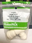 Watts 3556-1008/P-678 Angle Shut Off Valve 1/2 3/8" Pex Plumbing Push Fit. Fixed Price $7.95.