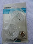 Moen Oem Two Clear Acrylic Carded Faucet Handle Part 98026. Fixed Price $28.20.