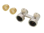 Caleffi 301040 Two-pipe Straight Panel Radiators Valve 1/2" Bsp X 3/4". Fixed Price $65.00.