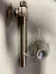Monogram Brass MB138972 Brushed Nickel Decorative Toilet Supply Kits. Fixed Price $54.99.