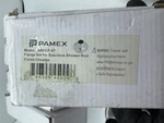 Box Of 2 Pamex Stainless Steel Flange BSFCP-07 For Spacious Shower Rod Chrome. Fixed Price $20.99.