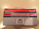 B&k Industries, Inc Shower Drain-abs No 133-102 Quick Caulking-stainless Steel. Fixed Price $15.25.