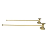 Brasstech 493/06 Lavatory Supply Line KIT,1/2 Compression, W/valvesantique. Fixed Price $89.00.