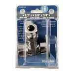 PP2901VLF 3-WAY Stop Valve 1/2 X 3/8 In Fip Compression Chrome Plated 1.... Fixed Price $19.99.