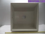 Damaged Fiat Prod Molded Stone Utility Sink & Laundry Tub White 24" X 10". Fixed Price $171.35.
