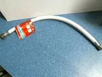 Ace 4335048, 3/8" Comp X 1/2" Fip 16" Reinforced Pvc Faucet Connector, Fs. Fixed Price $10.00.