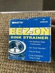 Look Watts Eez-on Sink Strainer Chrome Plated Model No. 646443H- 0140904----P-4. Fixed Price $18.95.