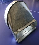 Thermador 10" Round Side/rear Transition For Downdrafts X 3.25 BTSH1003. Fixed Price $119.00.
