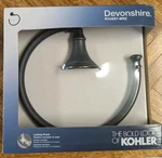 Kohler Devonshire Towel Ring Oil-rubbed Bronze R10557-BRZ. Fixed Price $20.00.