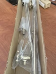 Brasstech 490X/24 3/8" Ips Lavatory Supply Kit Cross Handles Polished Gold. Fixed Price $69.00.